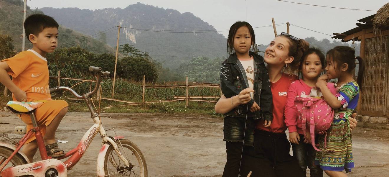 Volunteering in Yen Bai