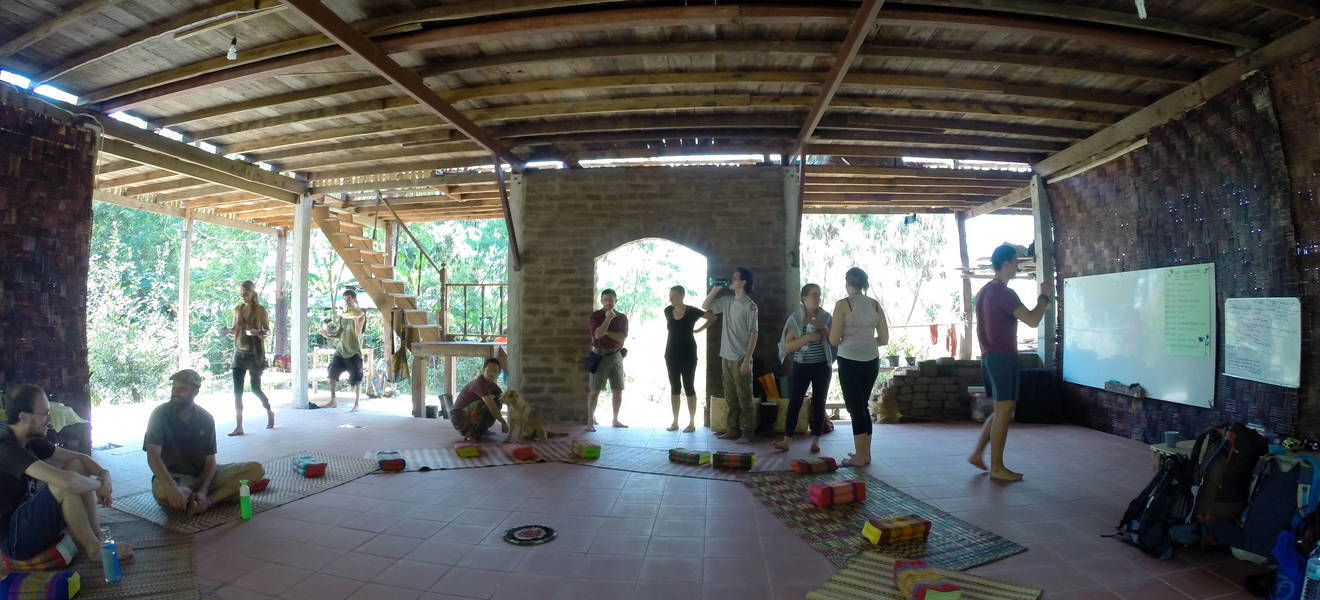 Orientierungsprogramm im Ashram