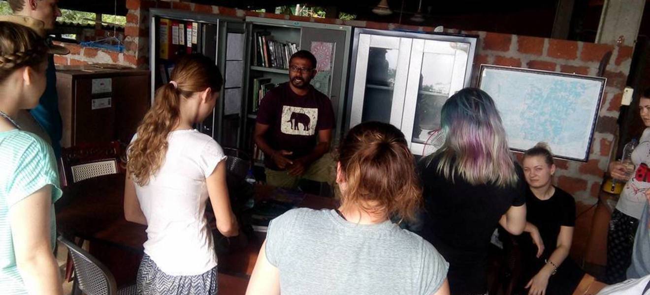 Orientierung im Wasgamuwa Nationalpark