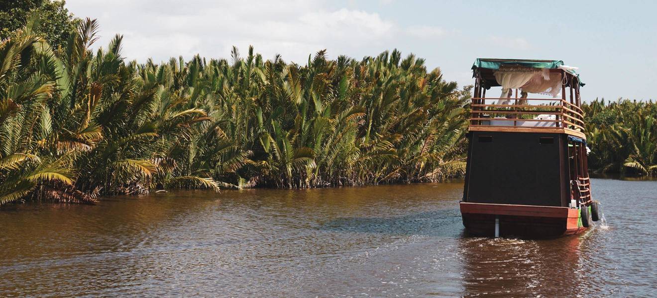 Freizeit in Kalimantan auf Borneo