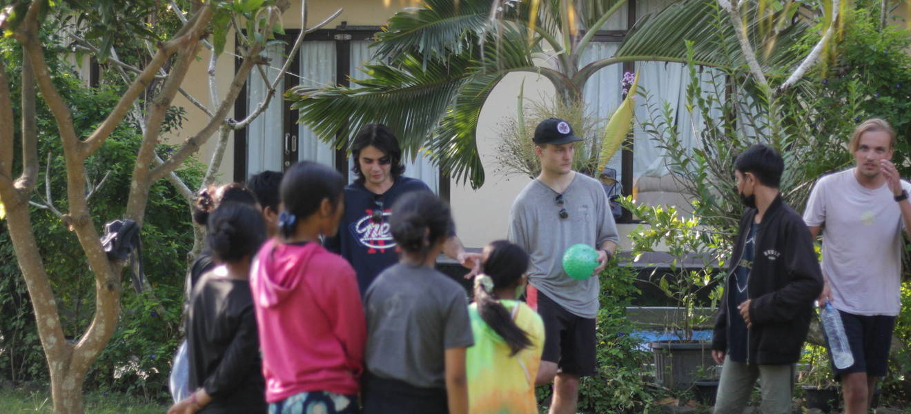 Unterrichten auf Bali