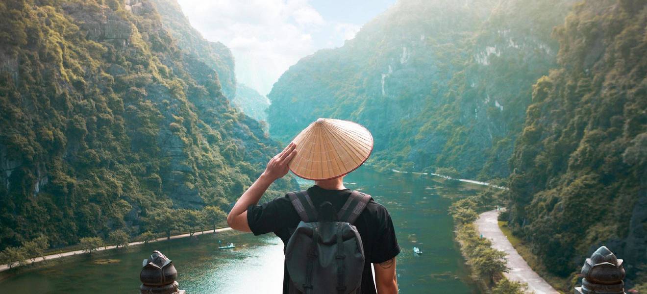 Freizeit in Nam Dinh in Vietnam