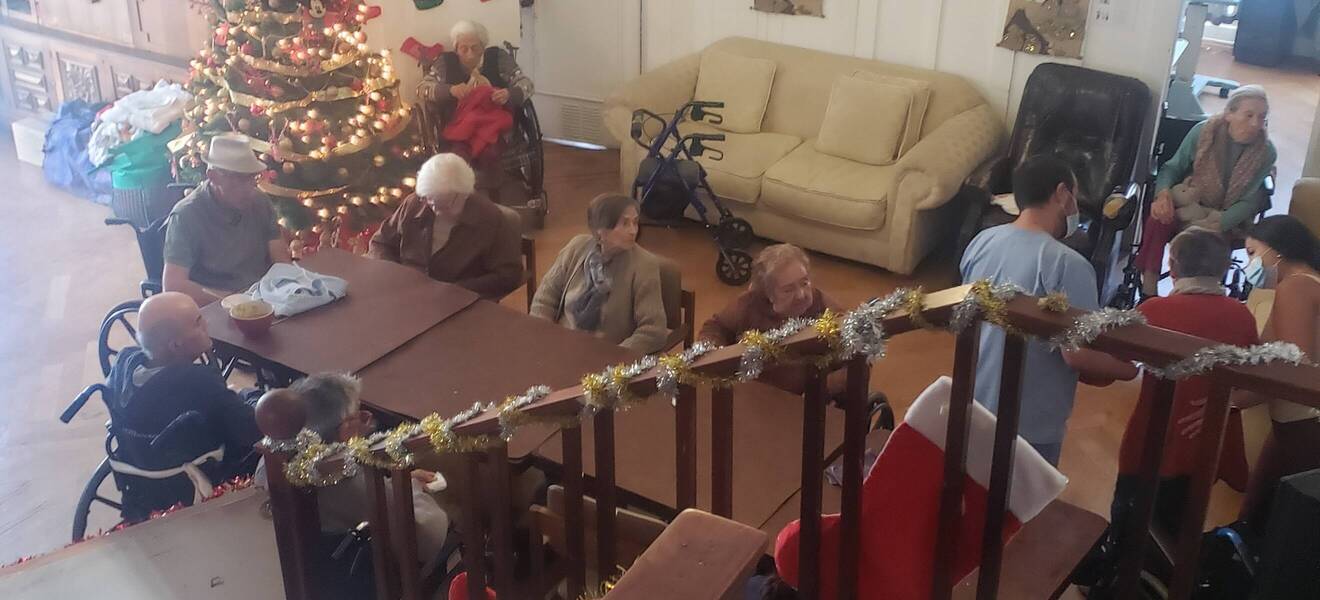 Volunteer work in a retirement home in Chile