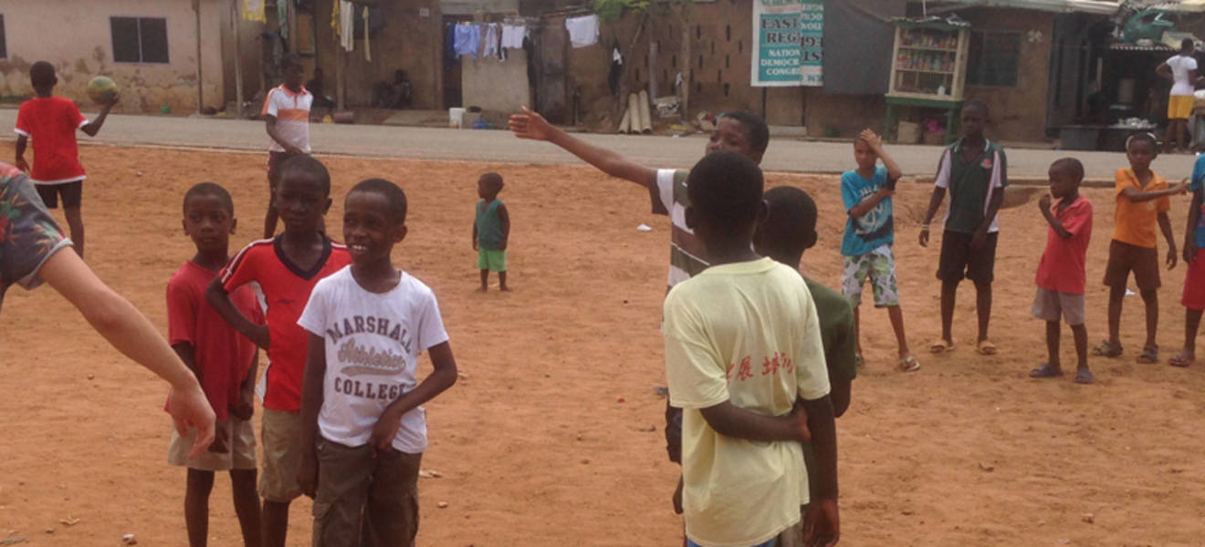 Fußball Projekt in Ghana