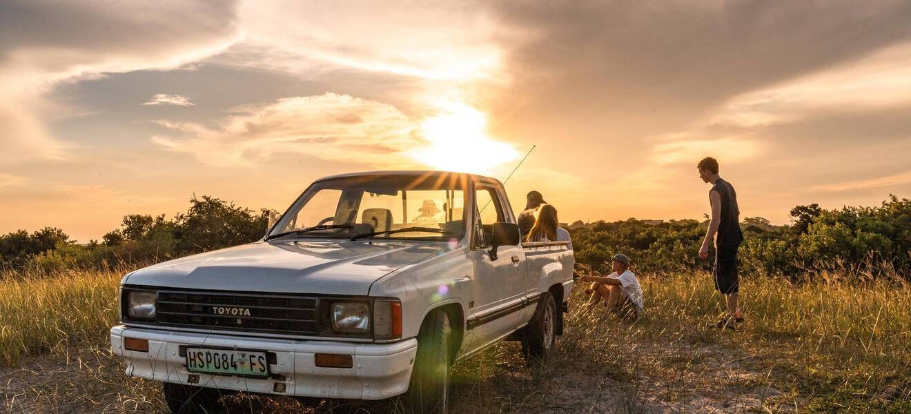 Südafrika Sonnenuntergang