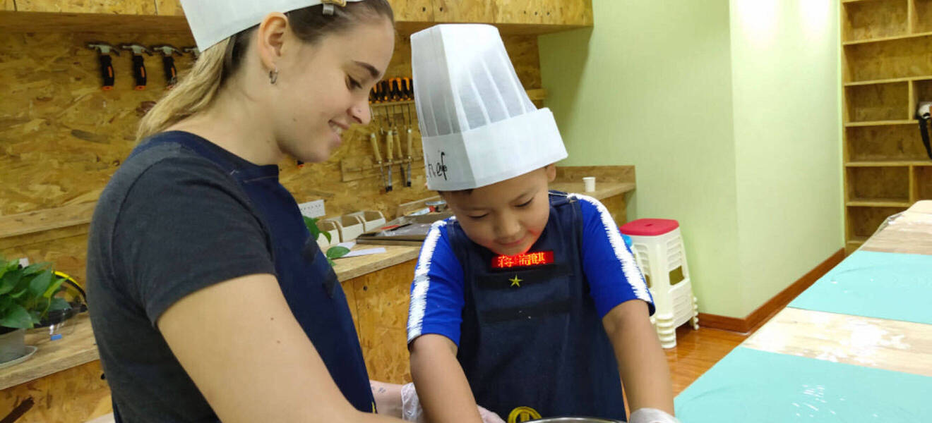 Beginn der Kinderbetreuung in China