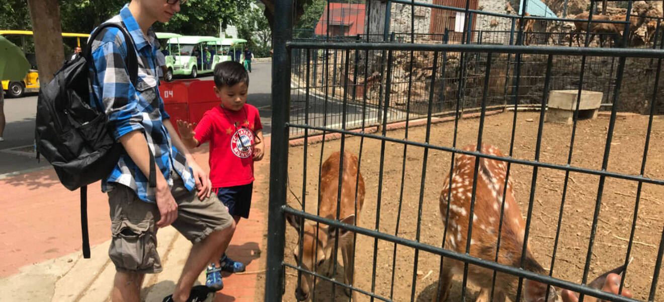 Kindern in China spielerisch Englisch beibringen