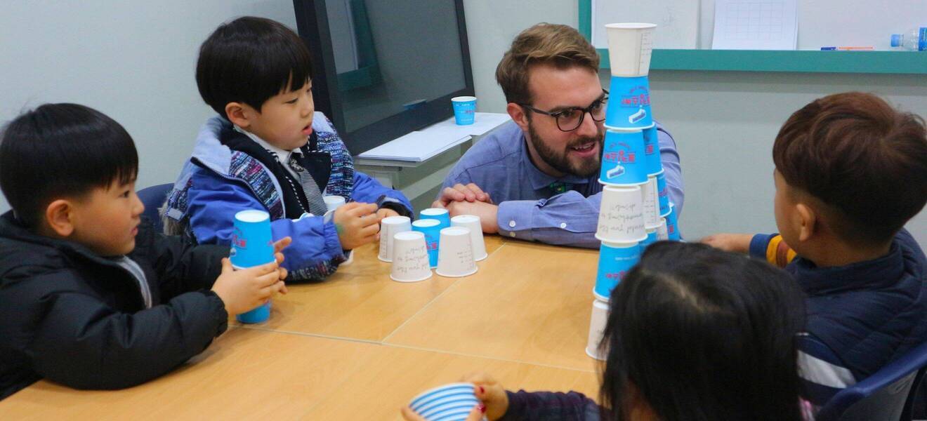 Unterrichten in Südkorea