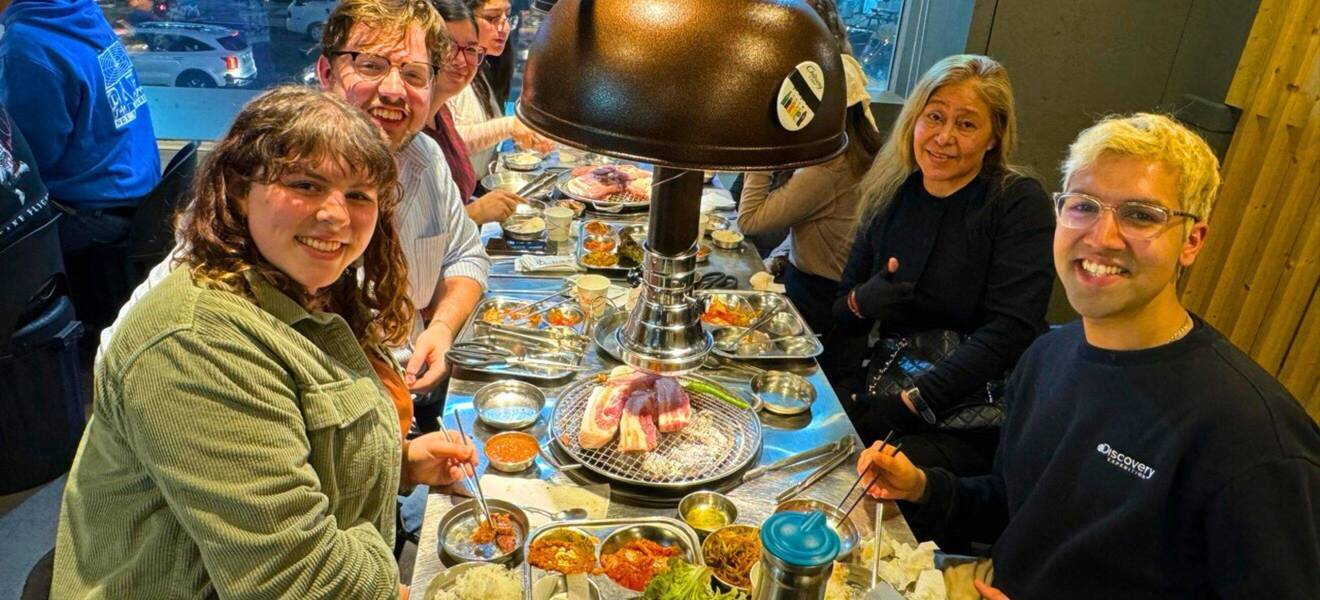 Willkommensessen in Incheon