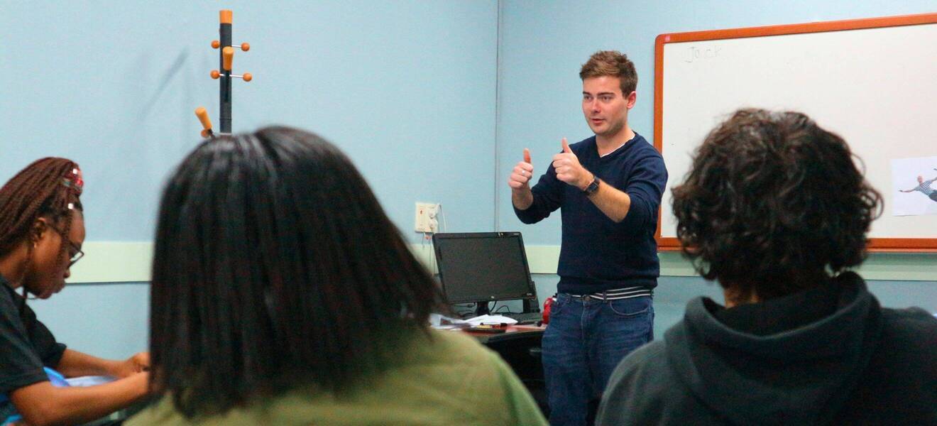 Projektbeginn in der Schule