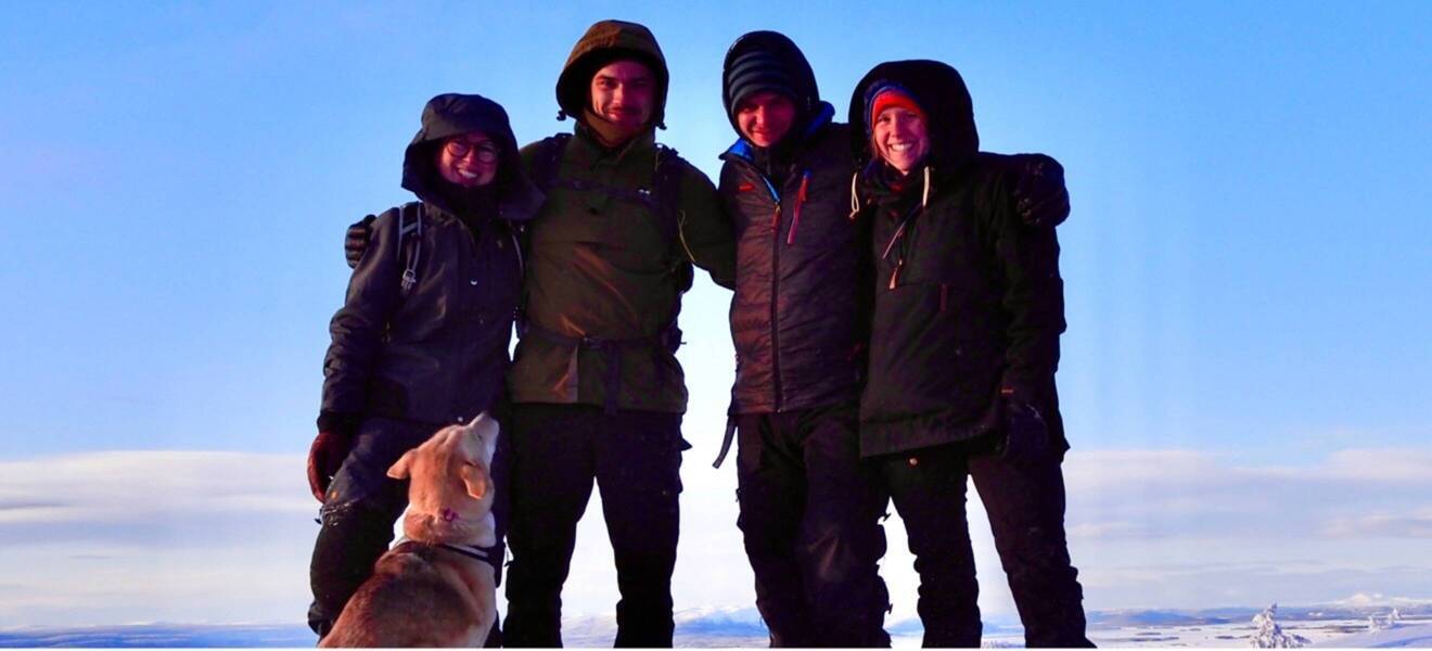 Gruppenreisende in Schweden