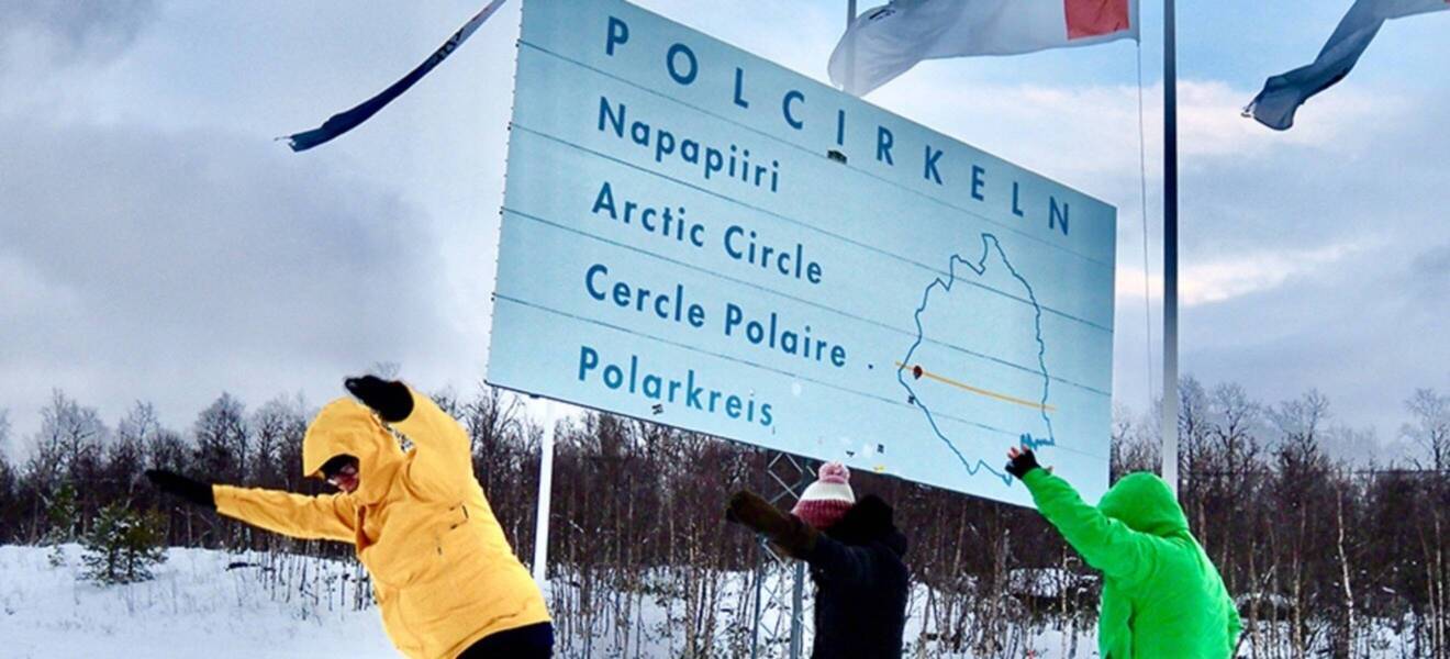 Ausflug zum Polarkreis in Schweden 