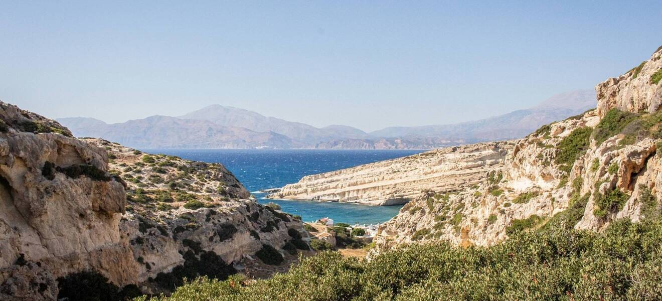 Kreta Matala Landschaft