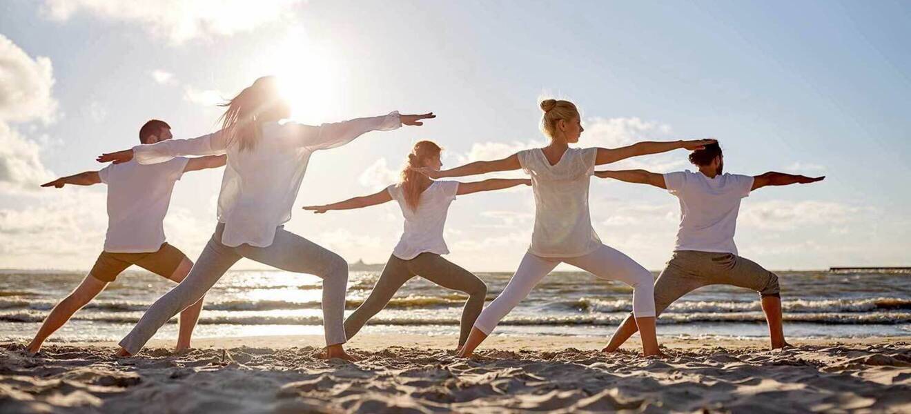 Beach-Yoga in Hua Hin