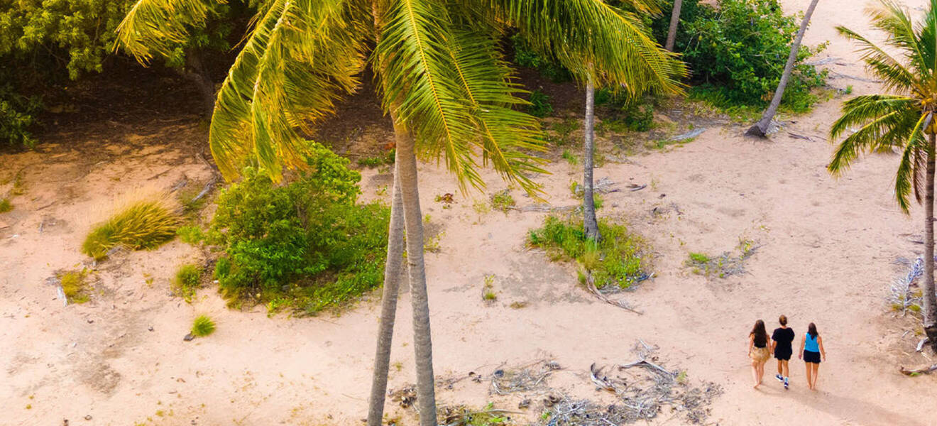 Gemeinsam am Strand von Australien