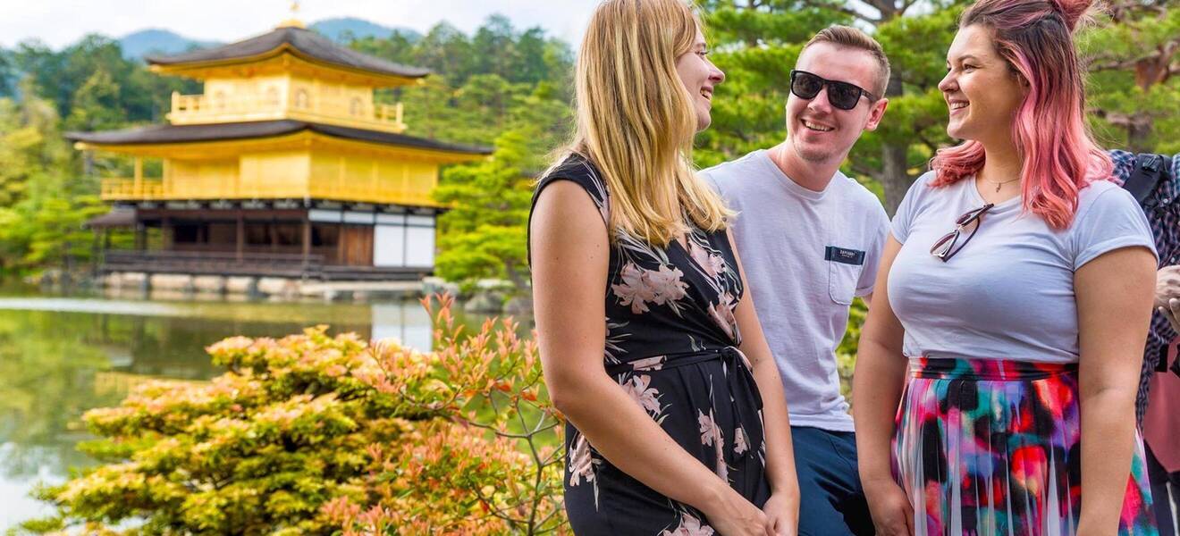 Goldener Pavillon in Kyoto