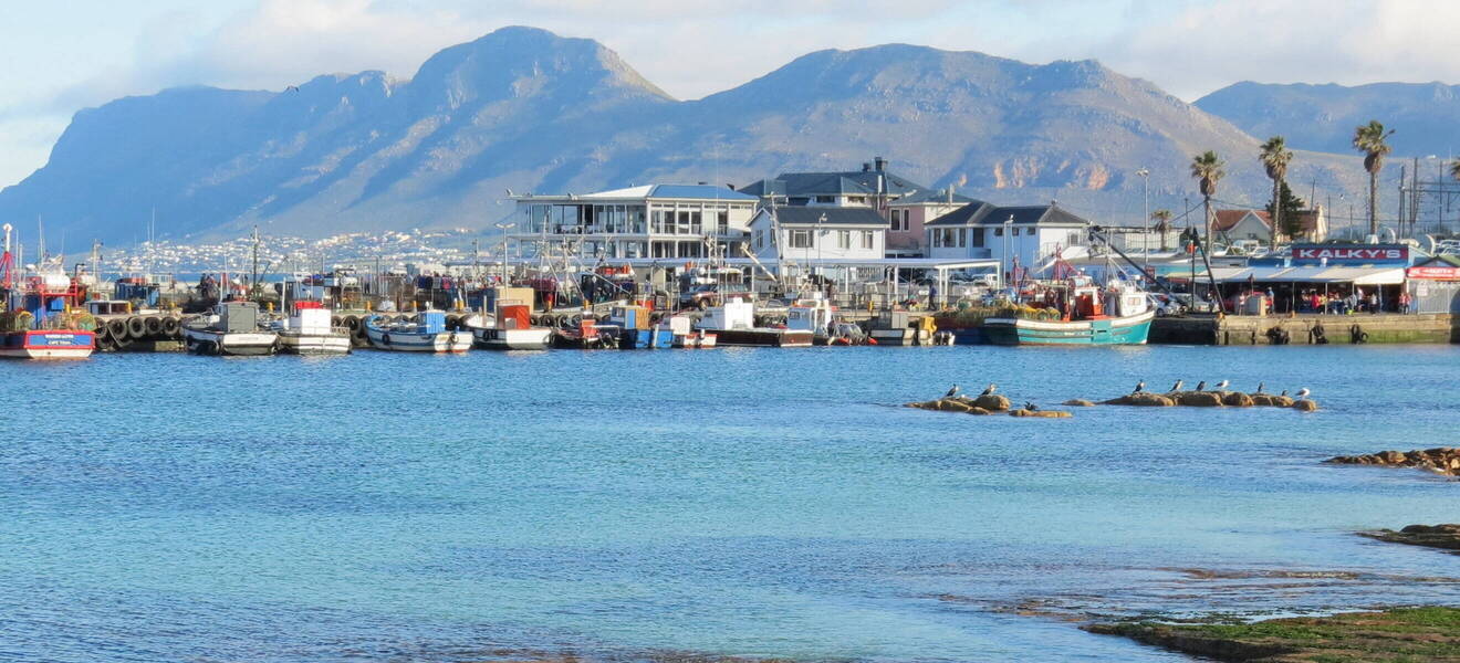 Kleiner Hafen bei Kapstadt