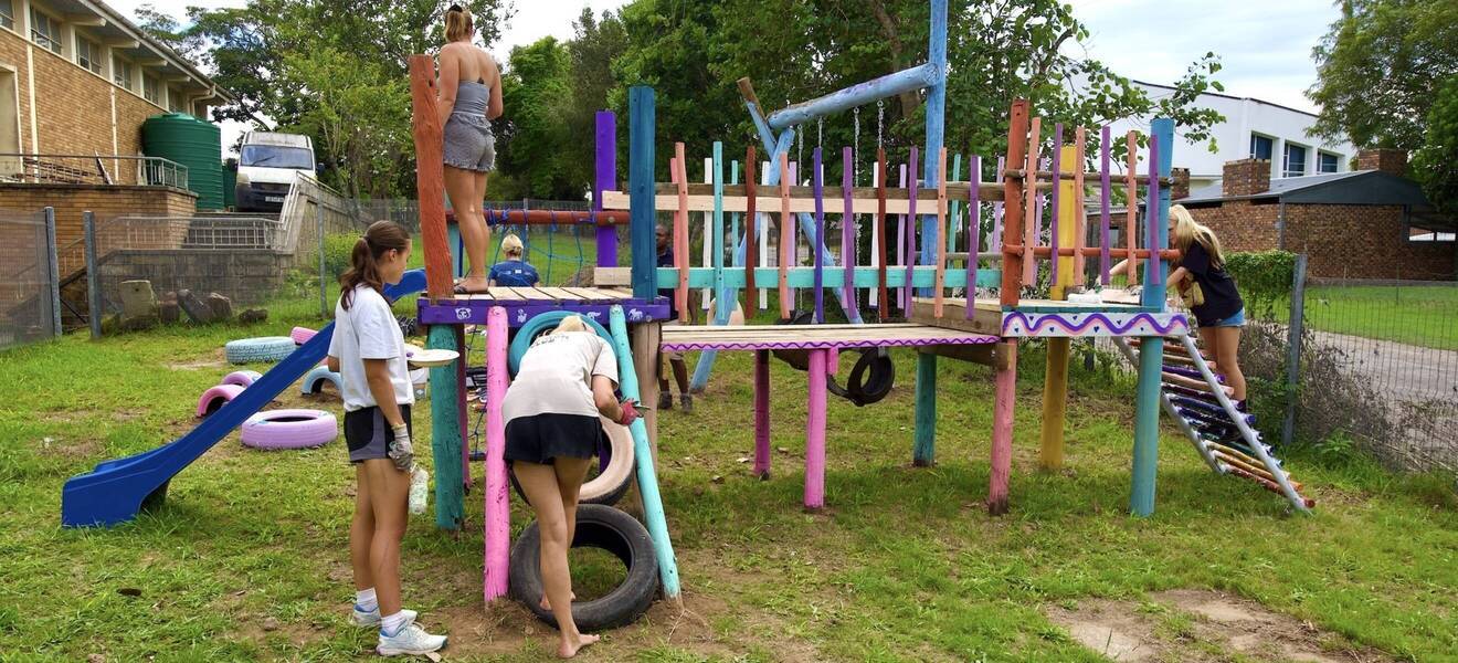 Projektbeginn in Table View, Kapstadt
