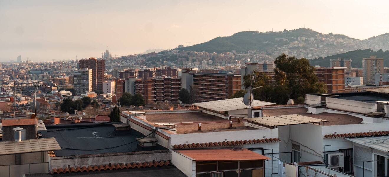 Blick über Barcelona
