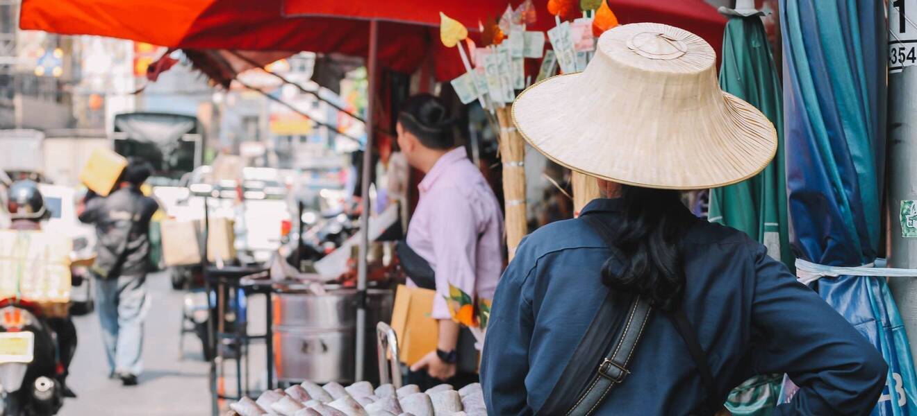 Streetfood-Markt in Thailand