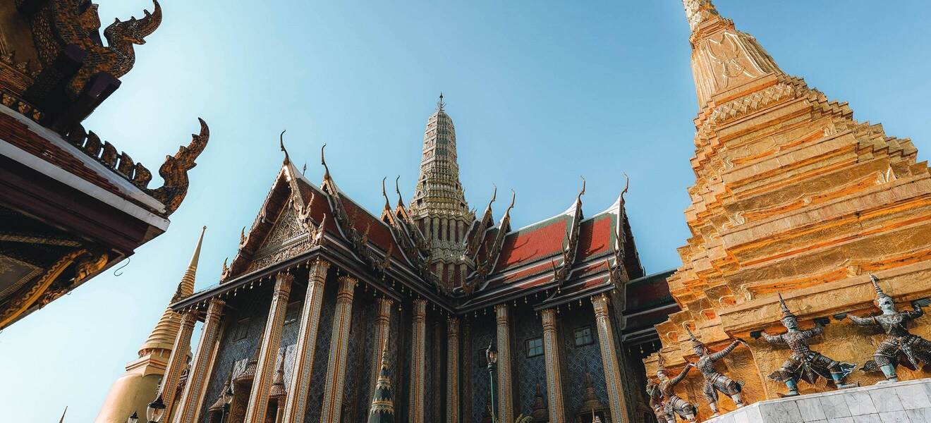 Tempel beim Sabbatjahr in Thailand