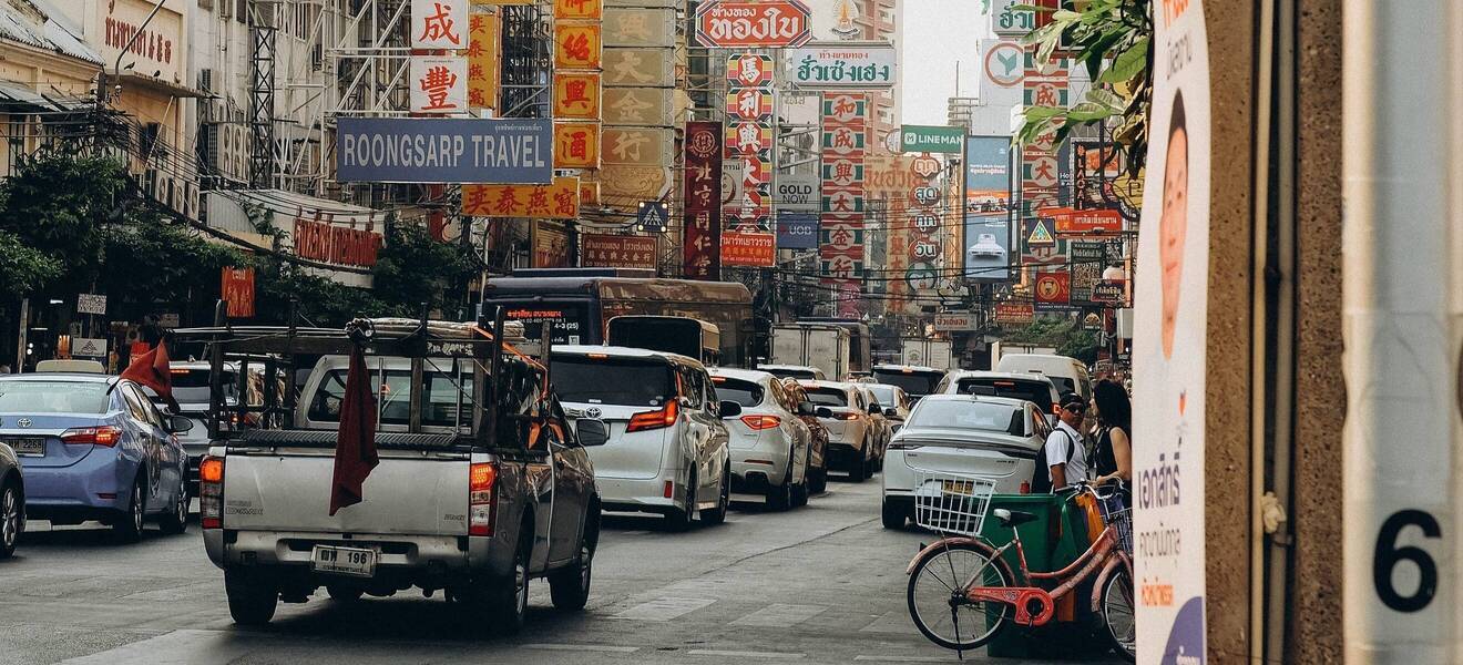 Im Gewusel von Bangkok