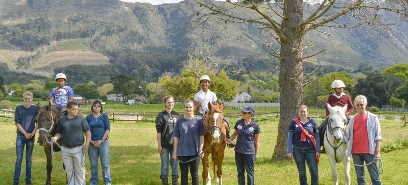 Voluntary work in equine therapy in South Africa