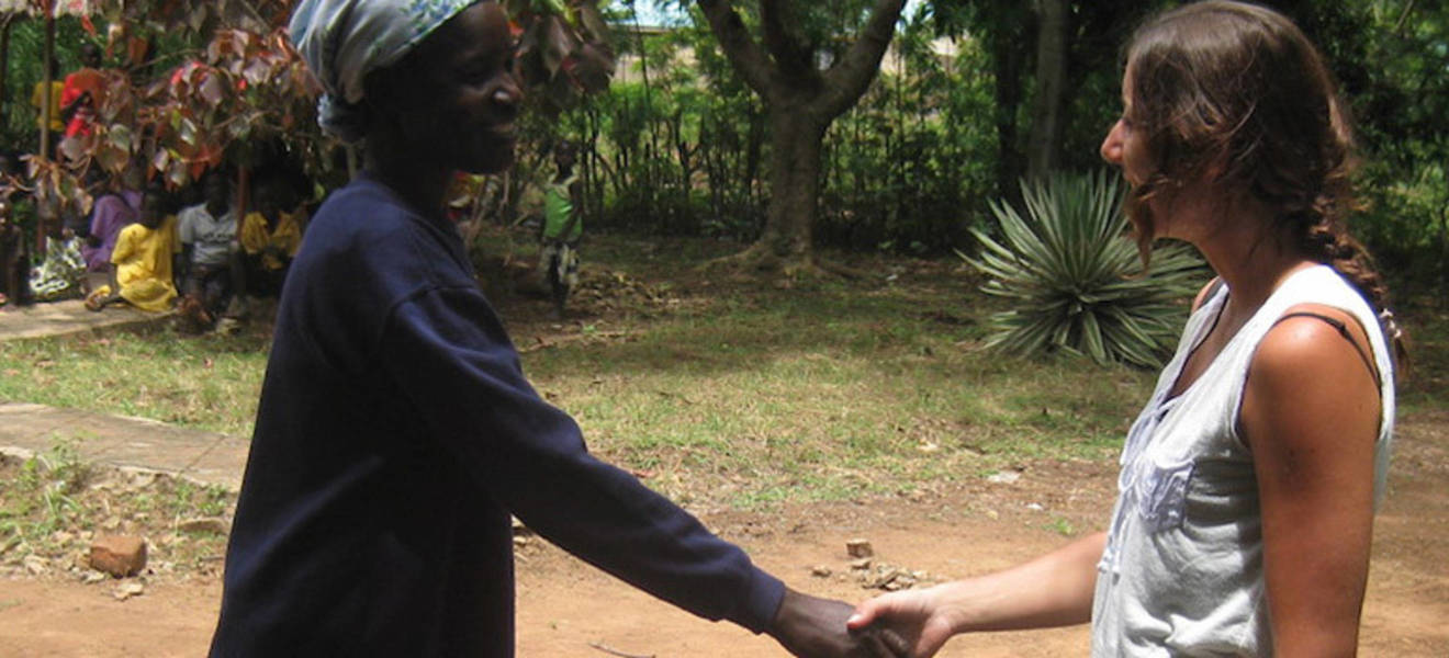 Voluntary work in development aid in Uganda