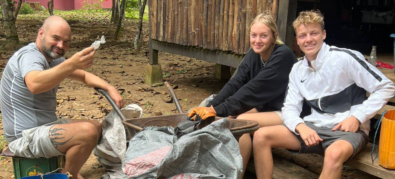 Meeresschildkröten schützen in Ghana