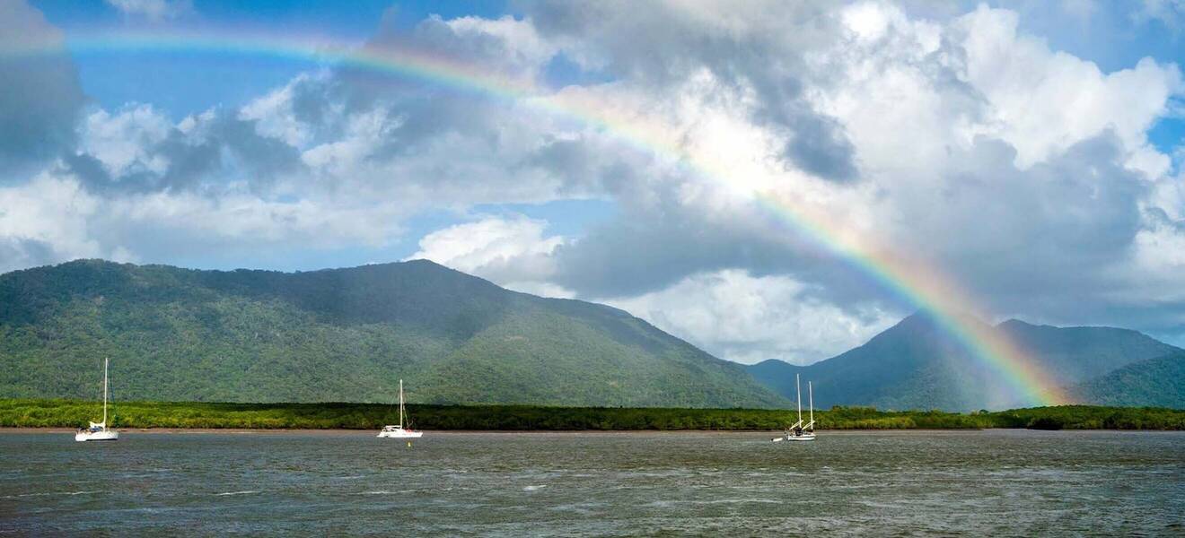 Regenbogen über Cairns