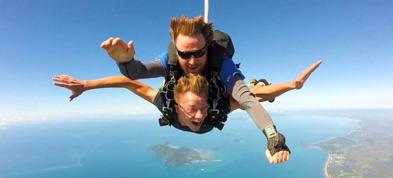Skydiving an der Ostküste von Australien