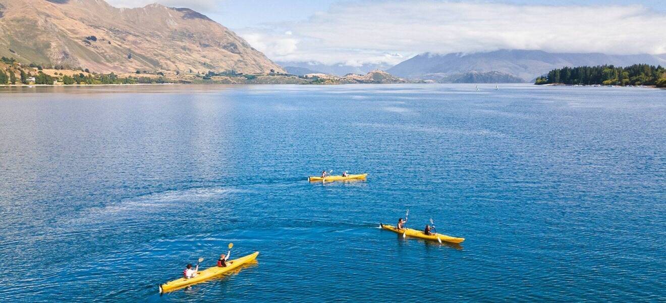Kayaktour bei Wanaka