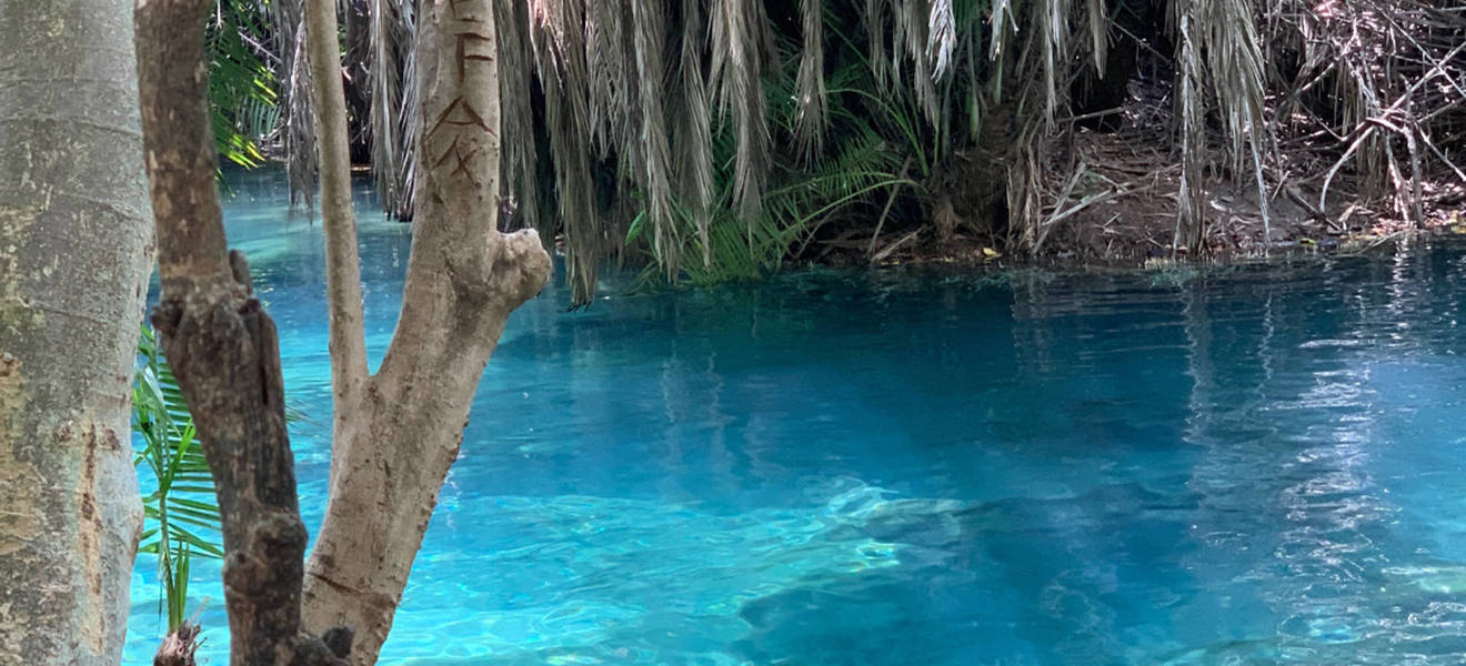 Heiße Quelle in Arusha 