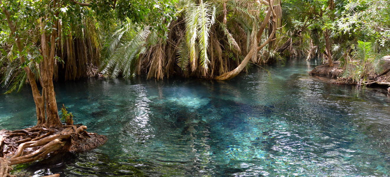 heiße Quellen in Moshi