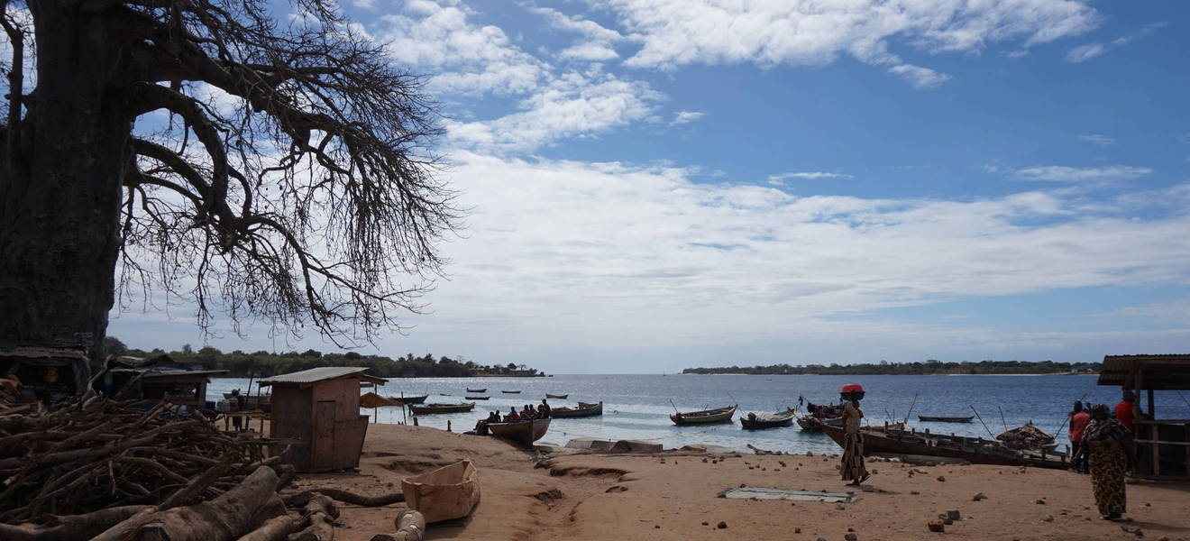 Meerblick in Tansania