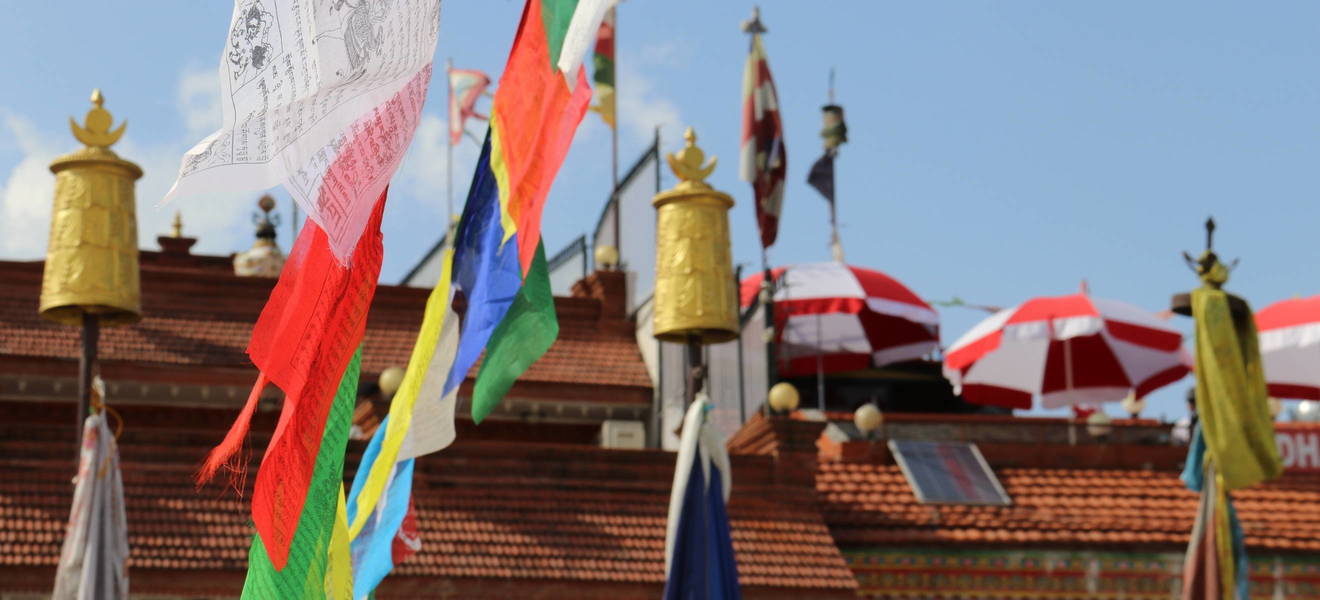Prayer flags in Nepal
