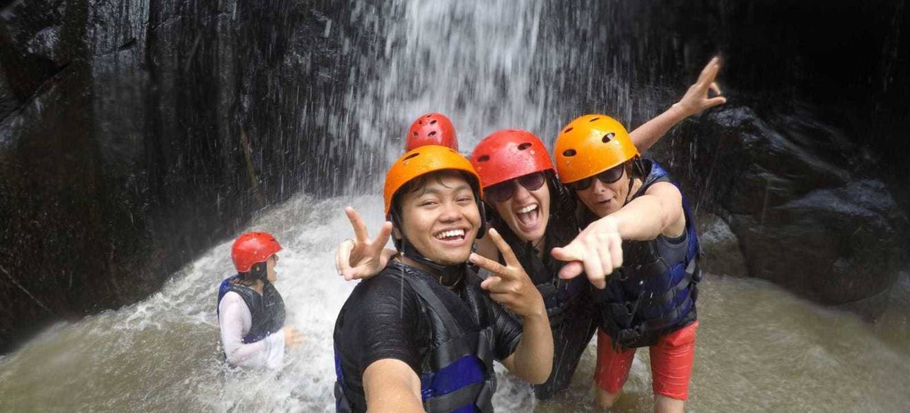 Bali Abenteuerreise Rafting Ayung River