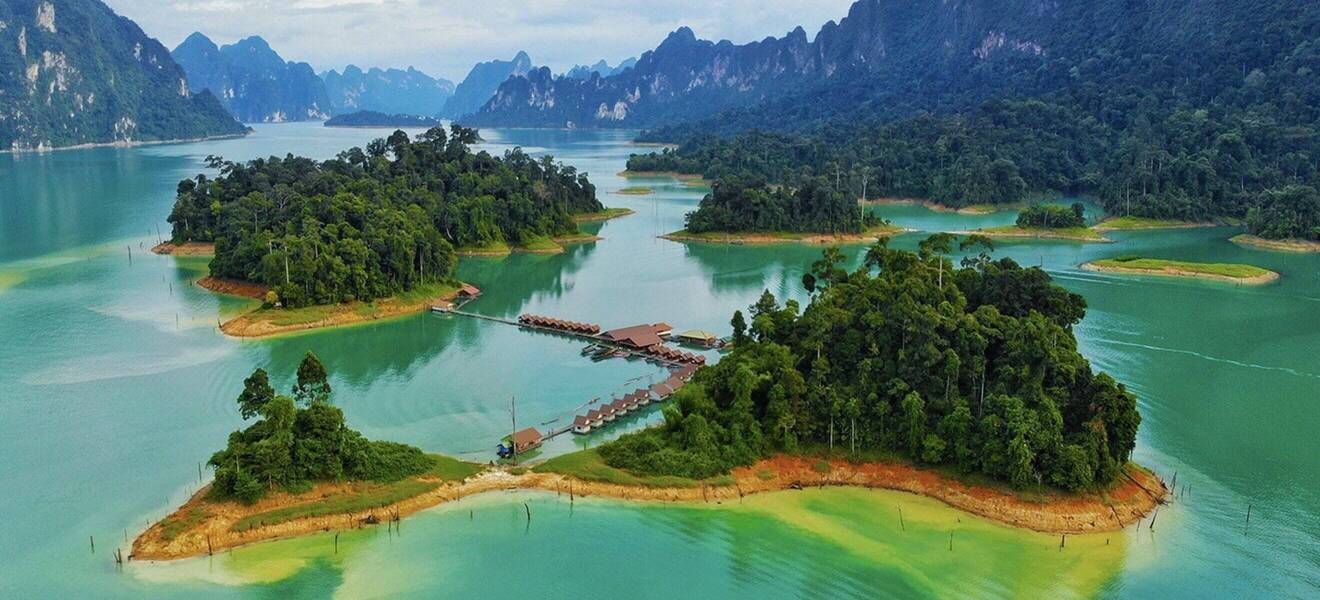 Khao Sok Floating Bungalows