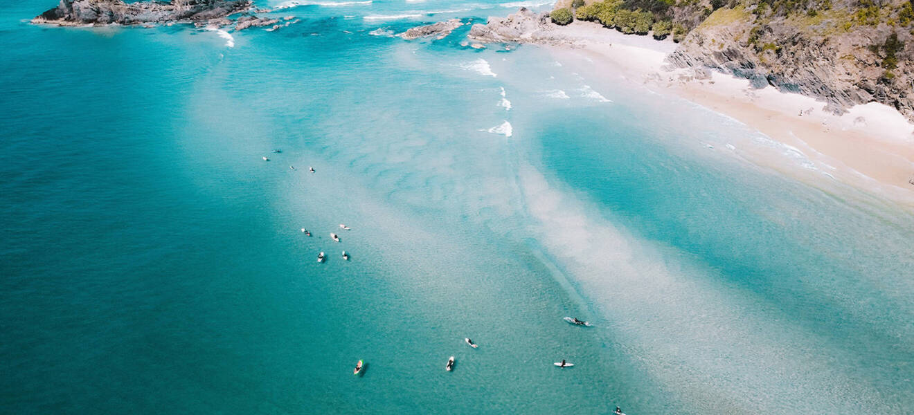 Byron Bay Surfen