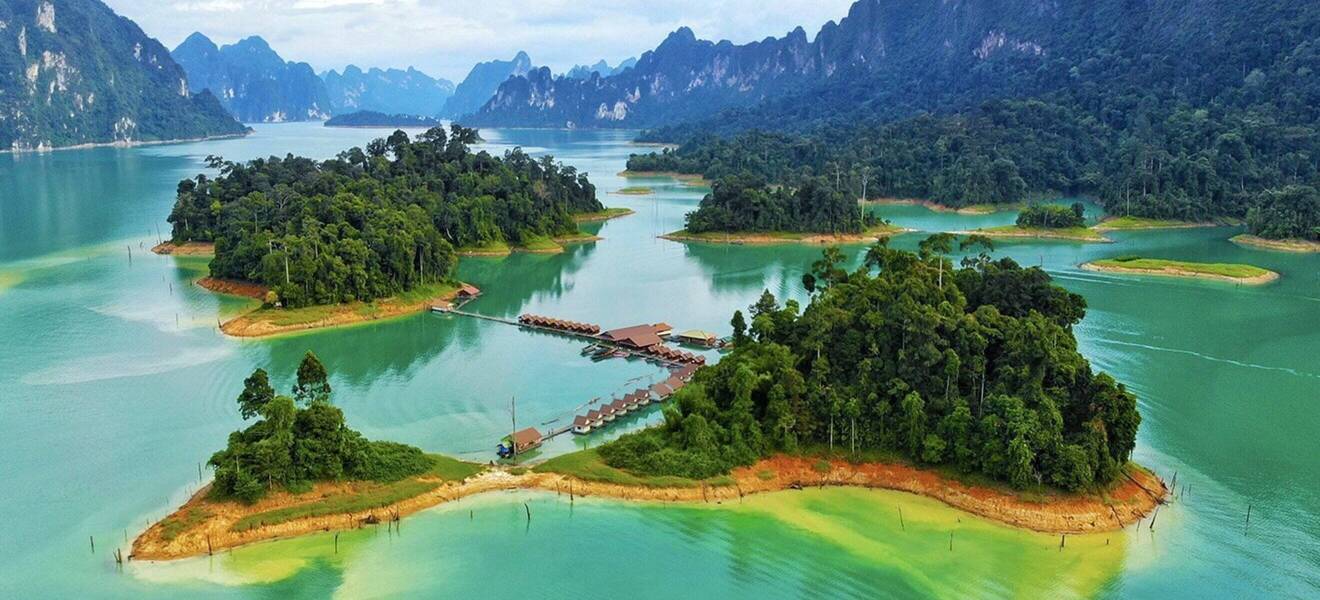 Khao Sok Floating Bungalows