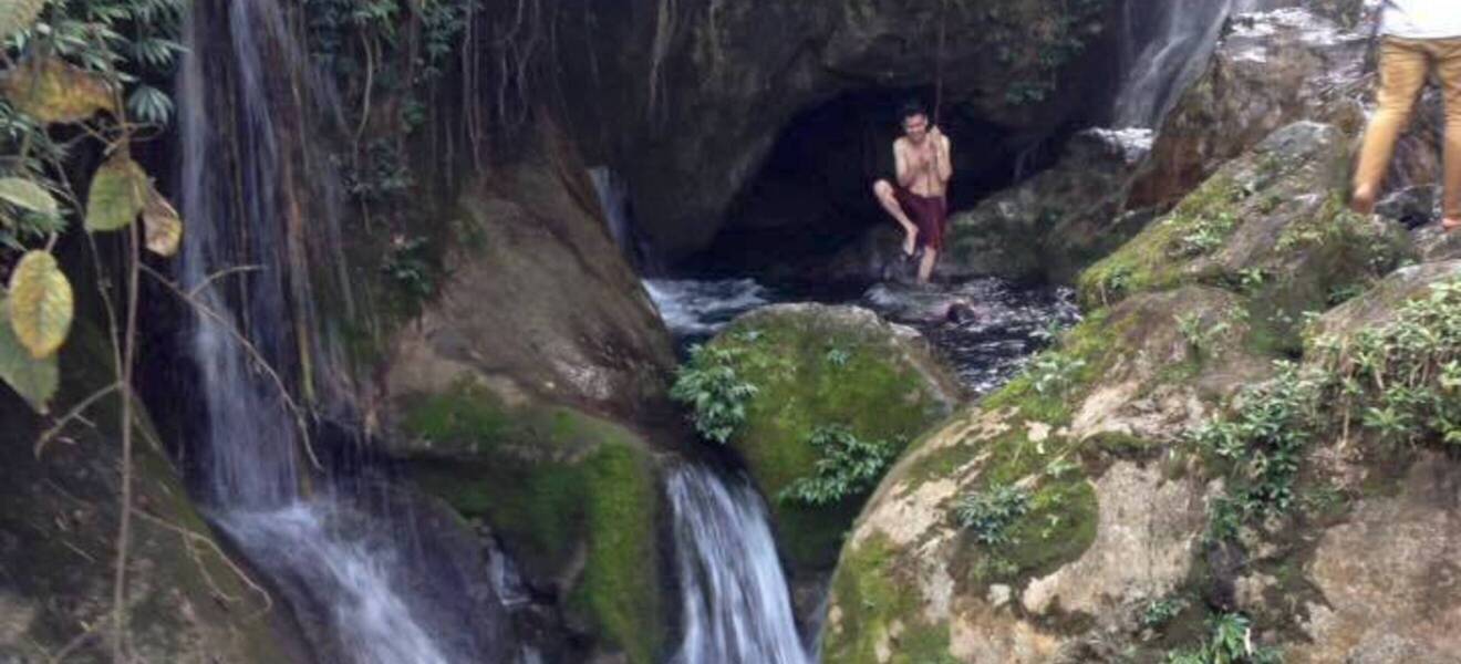 Vietnam-Tour - Wasserfall