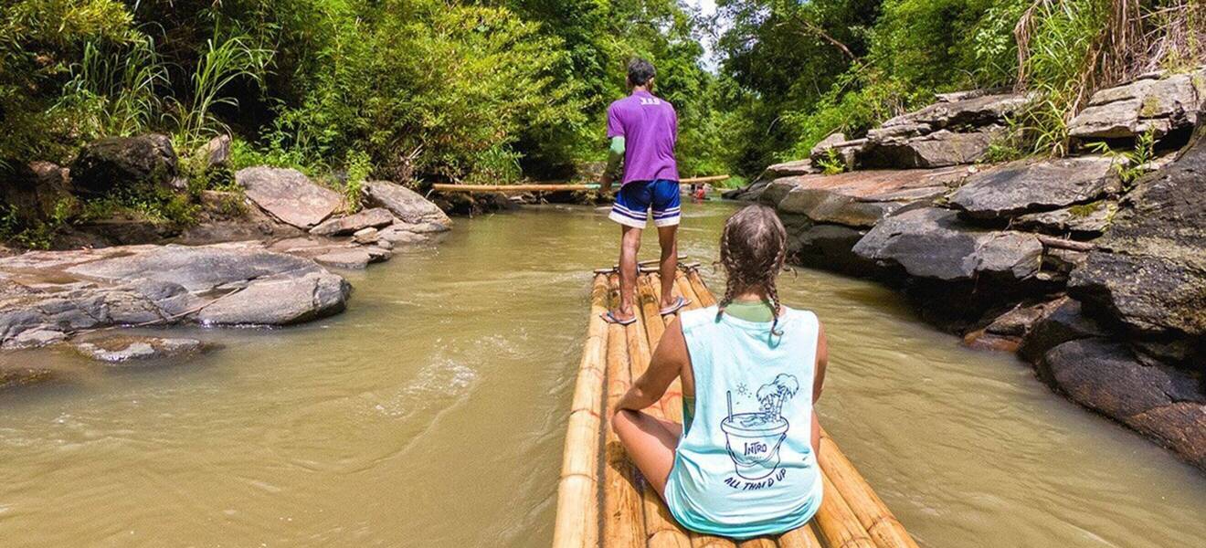Chiang Mai - Bambus-Rafting