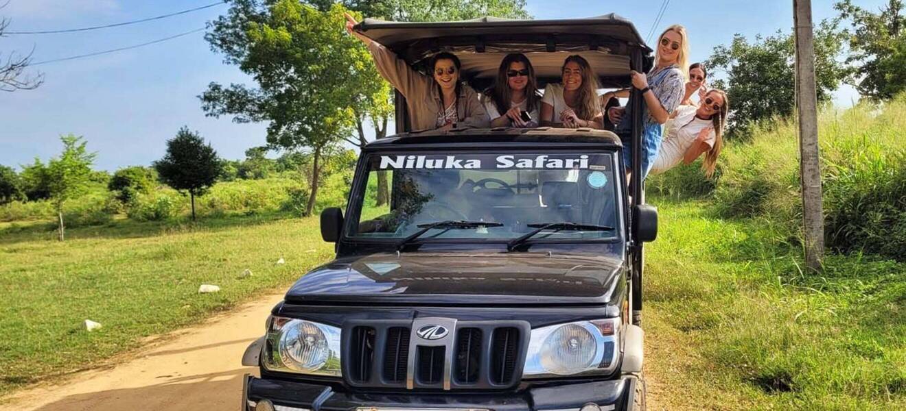 Safari bei Sonnenaufgang in Talalla