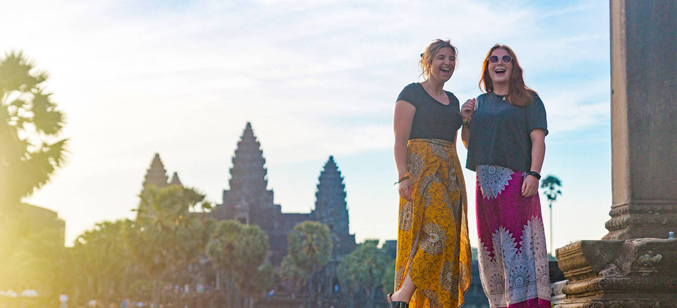 Angkor Wat Sonnenaufgang