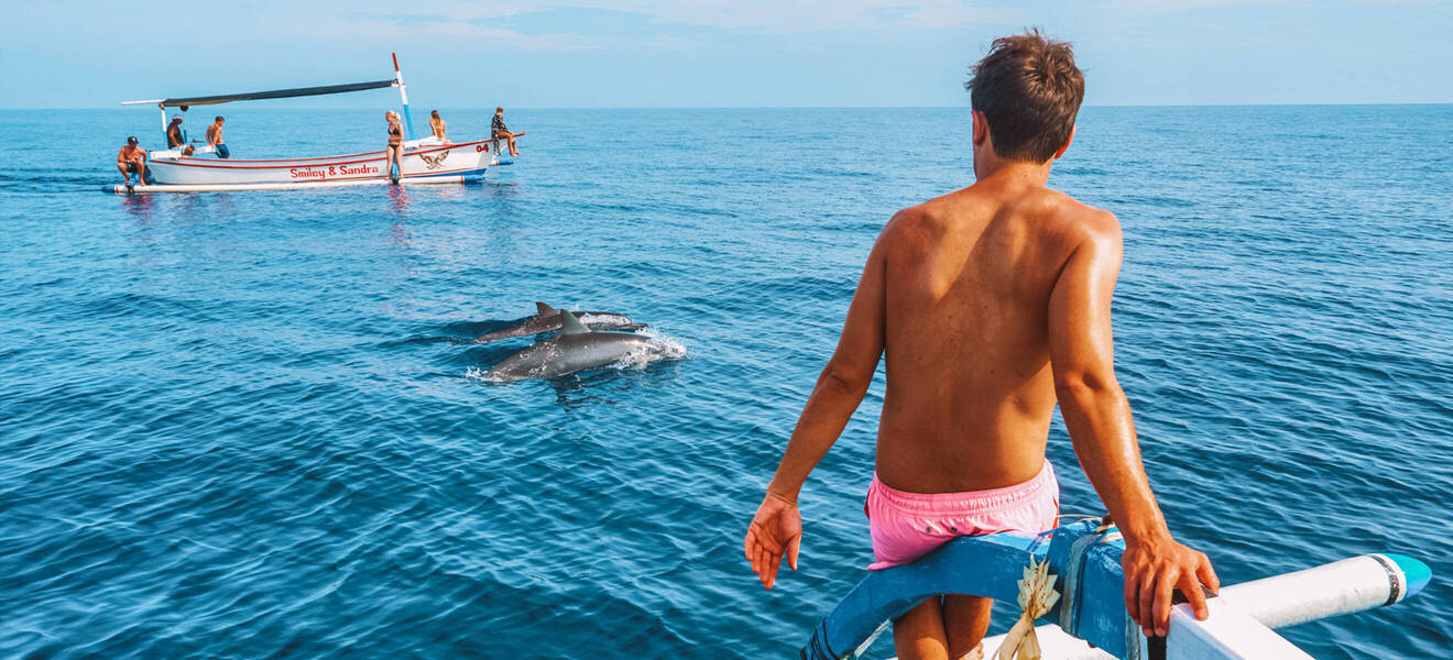 Delfin-Tour vor Lovina