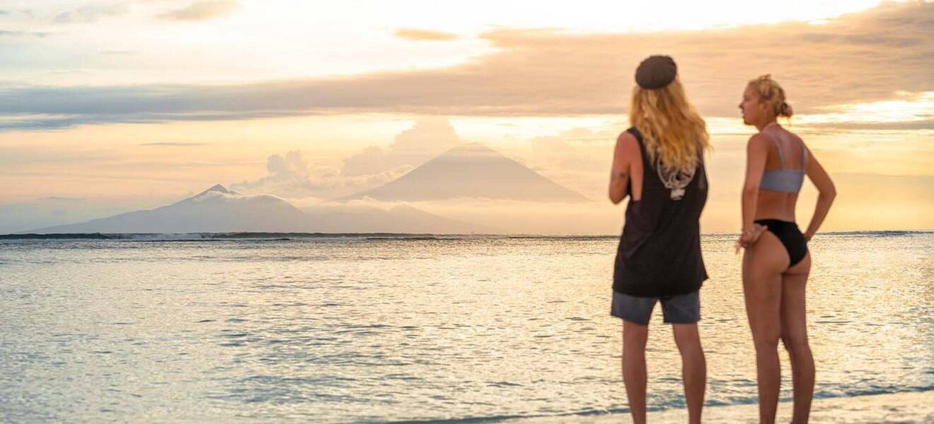 Am Strand von Gili T