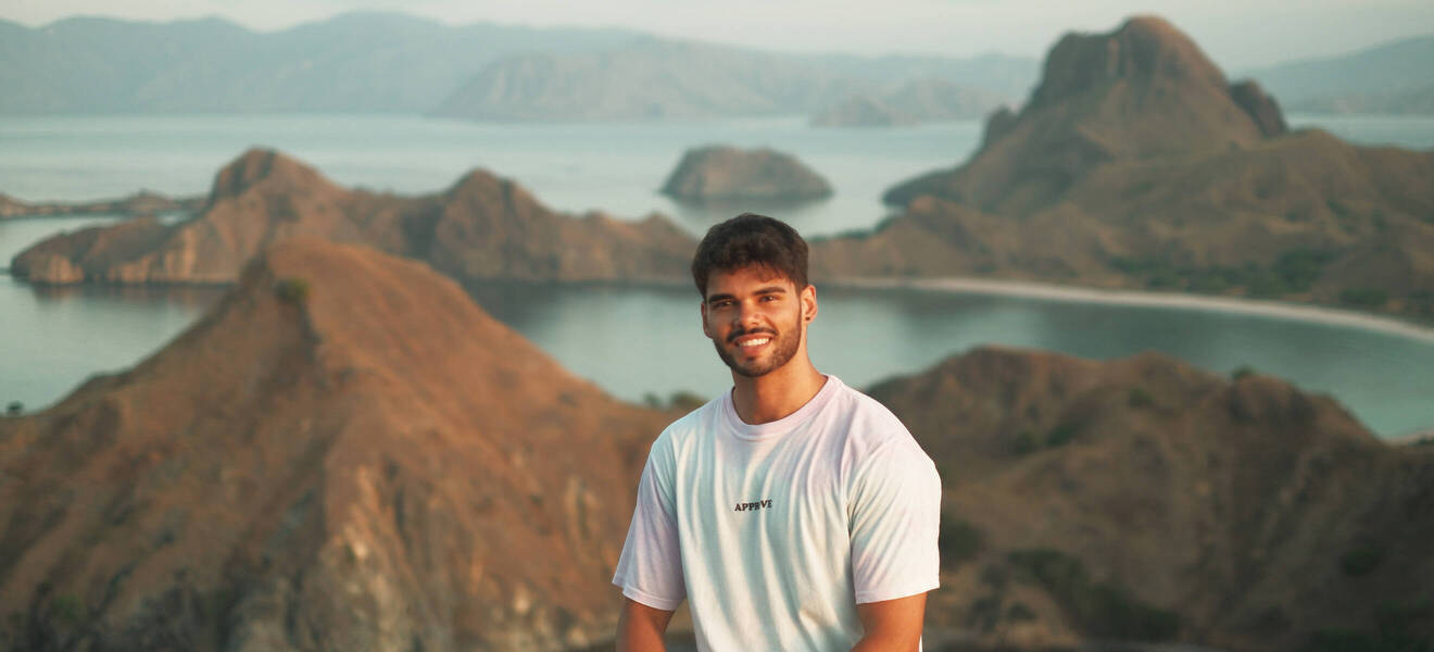 Beeindruckender Aussichtspunkt bei Komodo