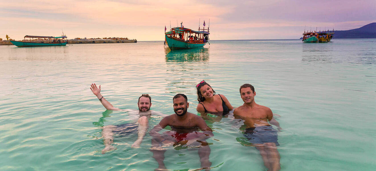 Koh Rong Sunset Swim