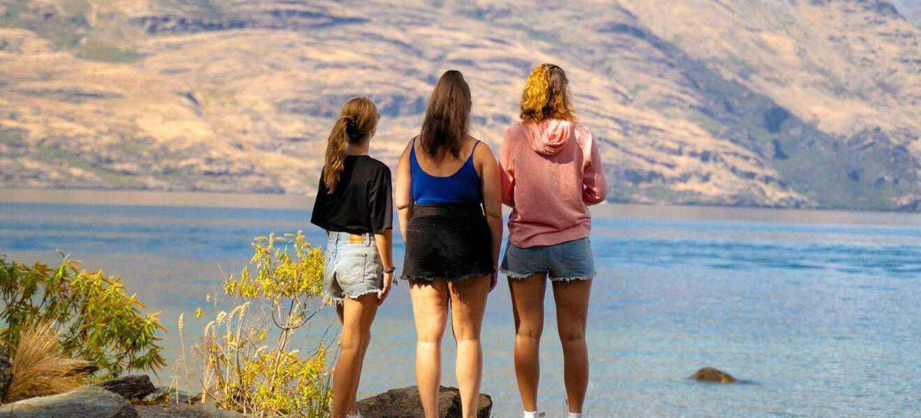 Ausblick bei Queenstown