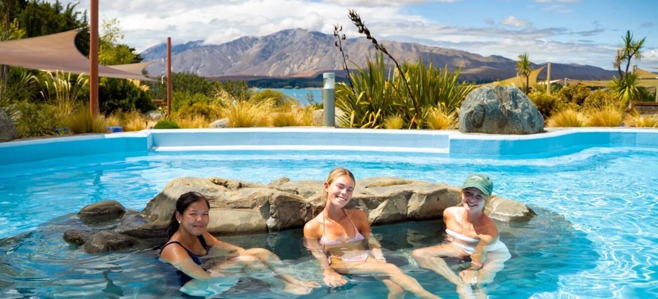 Hot Pools beim Lake Tekapo